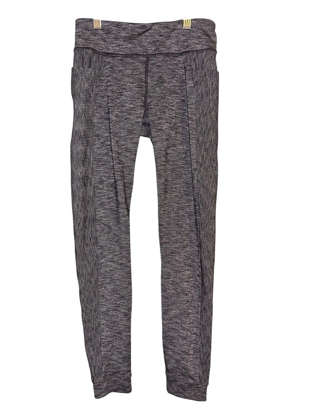 Athleta Girl School Day Ribbed Tight Sz 14 XL in Heather Grey.  NNC